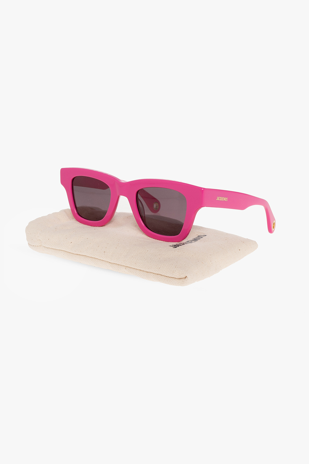 Pink 'Nocio' sunglasses Jacquemus - sunglasses are miniature